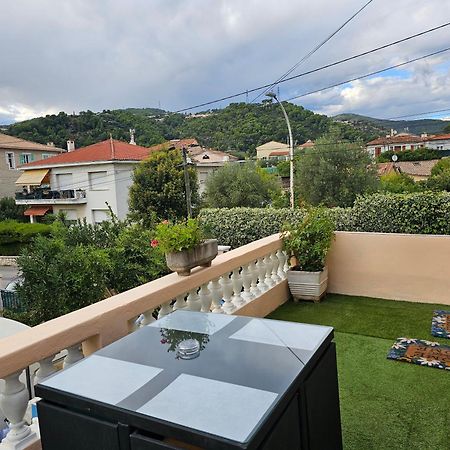 Studio 1 A La Trinite Proche De Nice, Monaco Et L'Italie Exterior foto