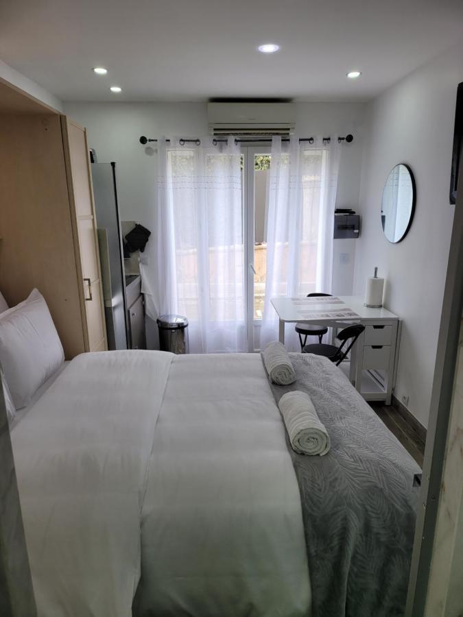 Studio 1 A La Trinite Proche De Nice, Monaco Et L'Italie Exterior foto