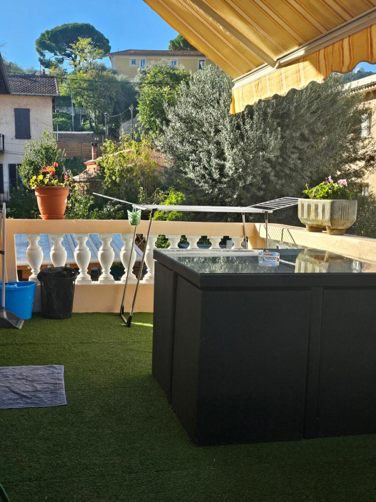 Studio 1 A La Trinite Proche De Nice, Monaco Et L'Italie Exterior foto